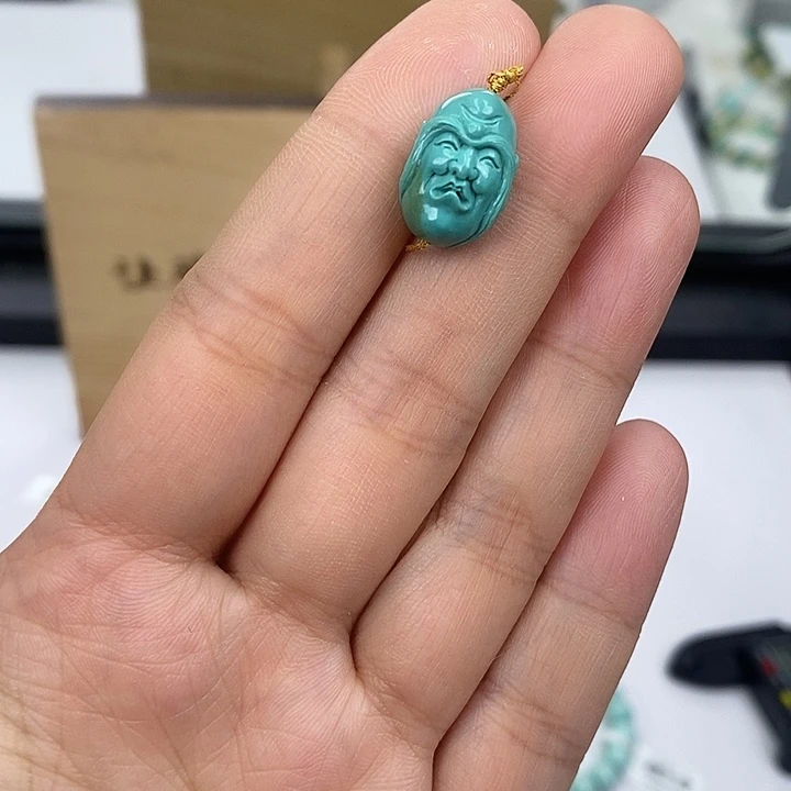 未镶嵌绿松石珠宝奇石