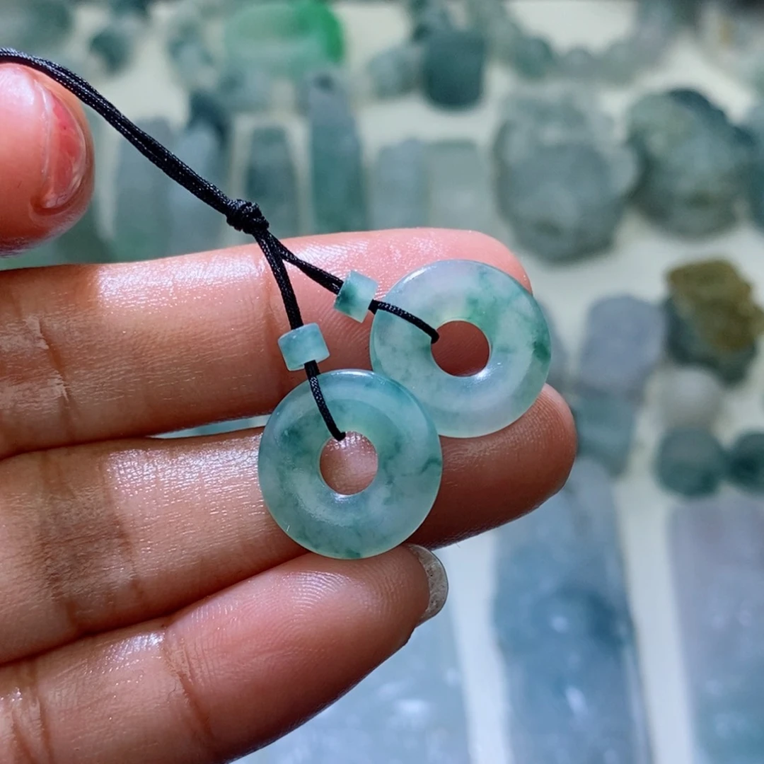 定制翡翠未镶嵌耳饰耳环耳钉耳坠