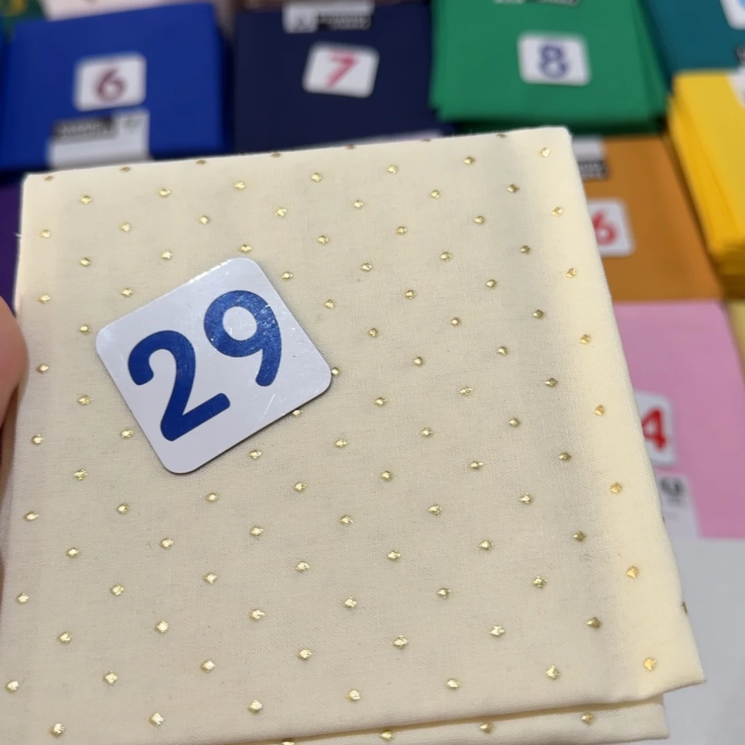 棉油***淋10片品牌纯棉平布烫金