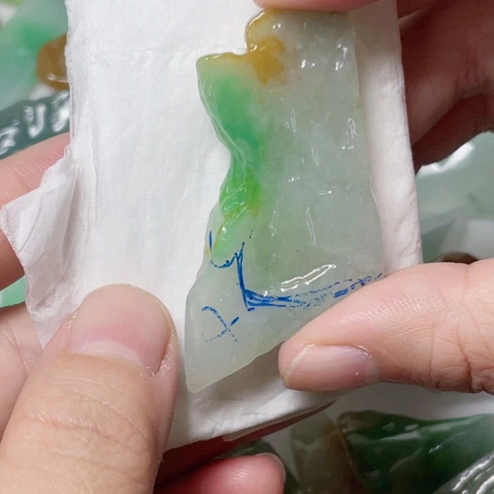 定制翡翠未镶嵌包工