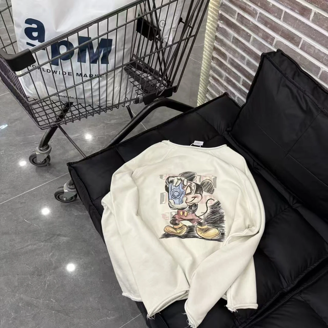 MickyPhoto2025年秋冬新款毛圈纯棉卫衣