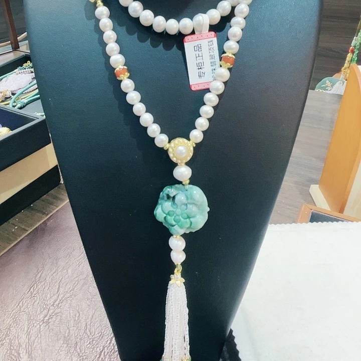 淡水珍珠颈饰未镶嵌项链