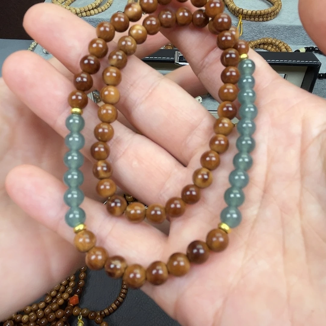 库克吊坠圆珠双圈6