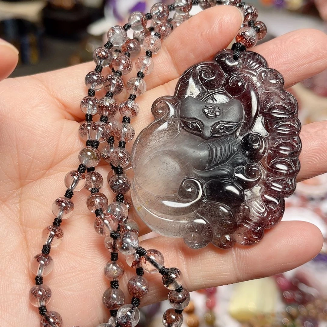 未镶嵌颈饰水晶订制