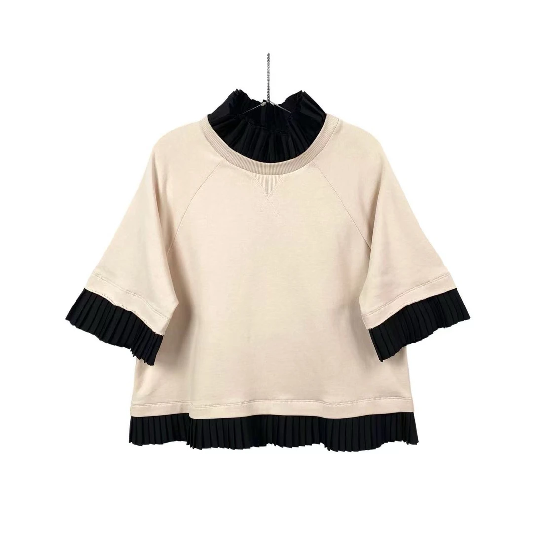 95新 MM6 竞拍 bb0130 米白偏卡其卫衣 s码 微污 吊牌