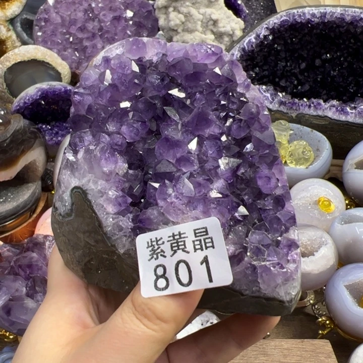 未镶嵌大型摆件（非配饰）紫晶801