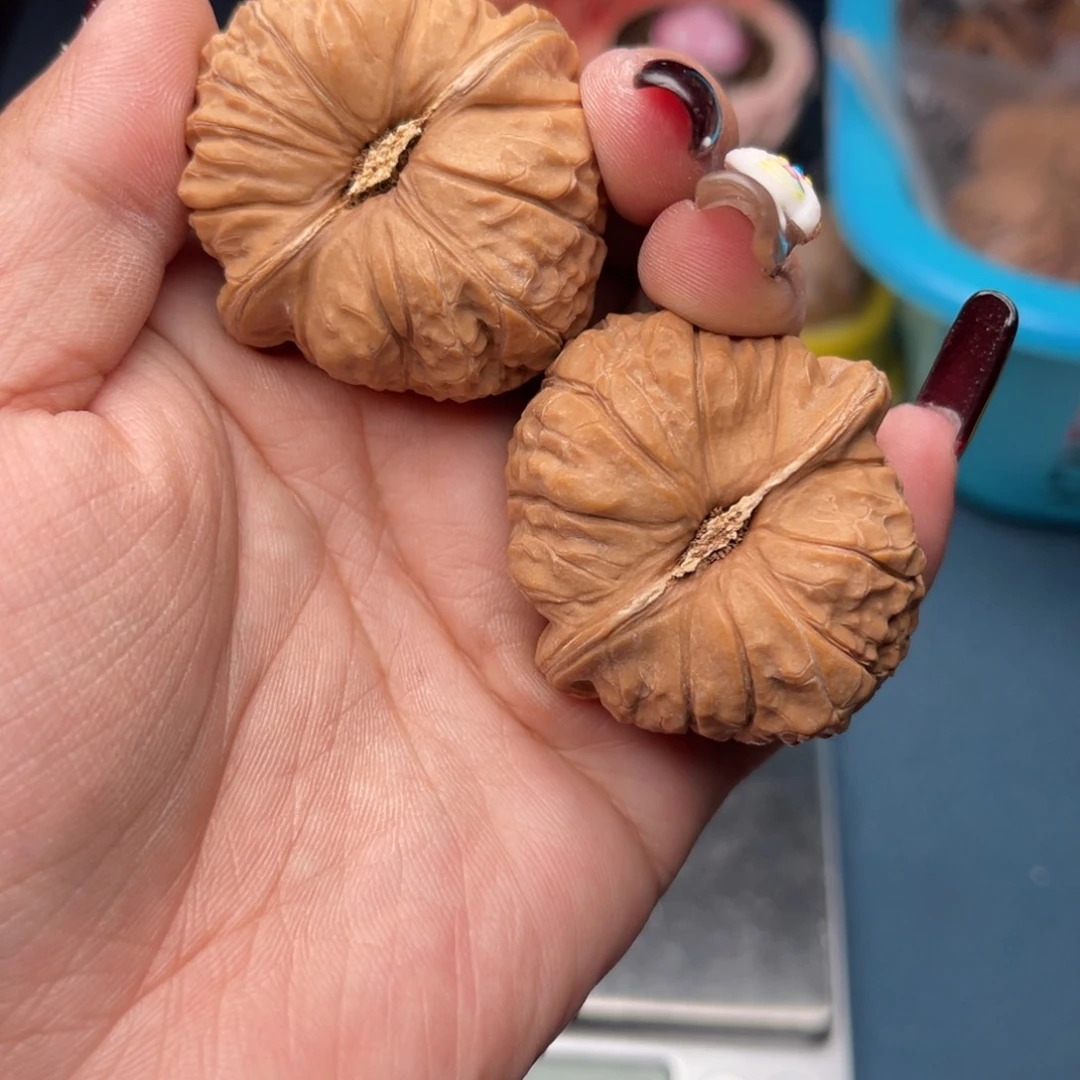 文玩核桃把件南瓜墩42
