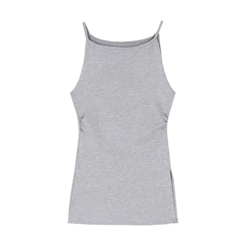 （福利33）灰色吊带