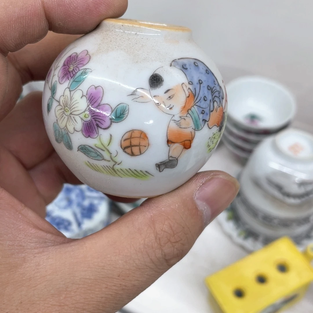 摆件手绘陶瓷作品欣赏