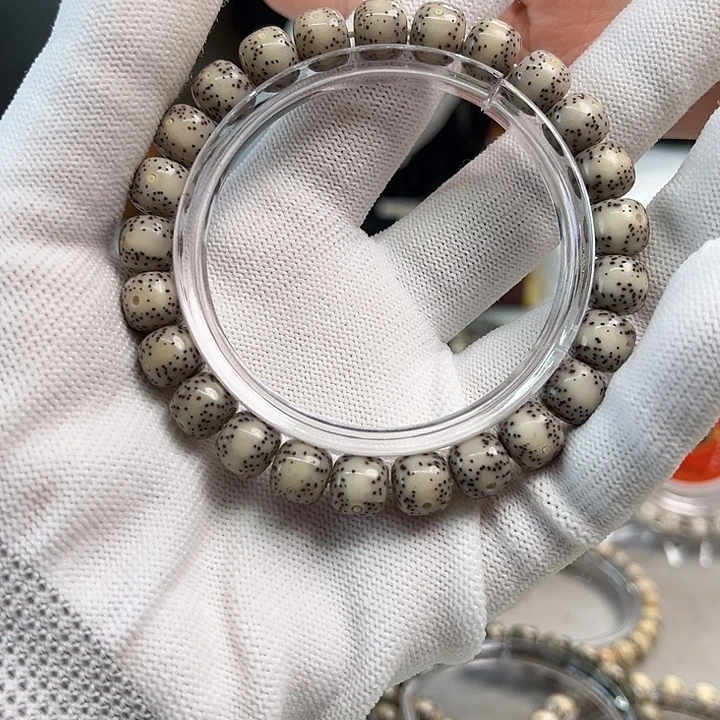 手串星月菩提灰冰一线天单圈