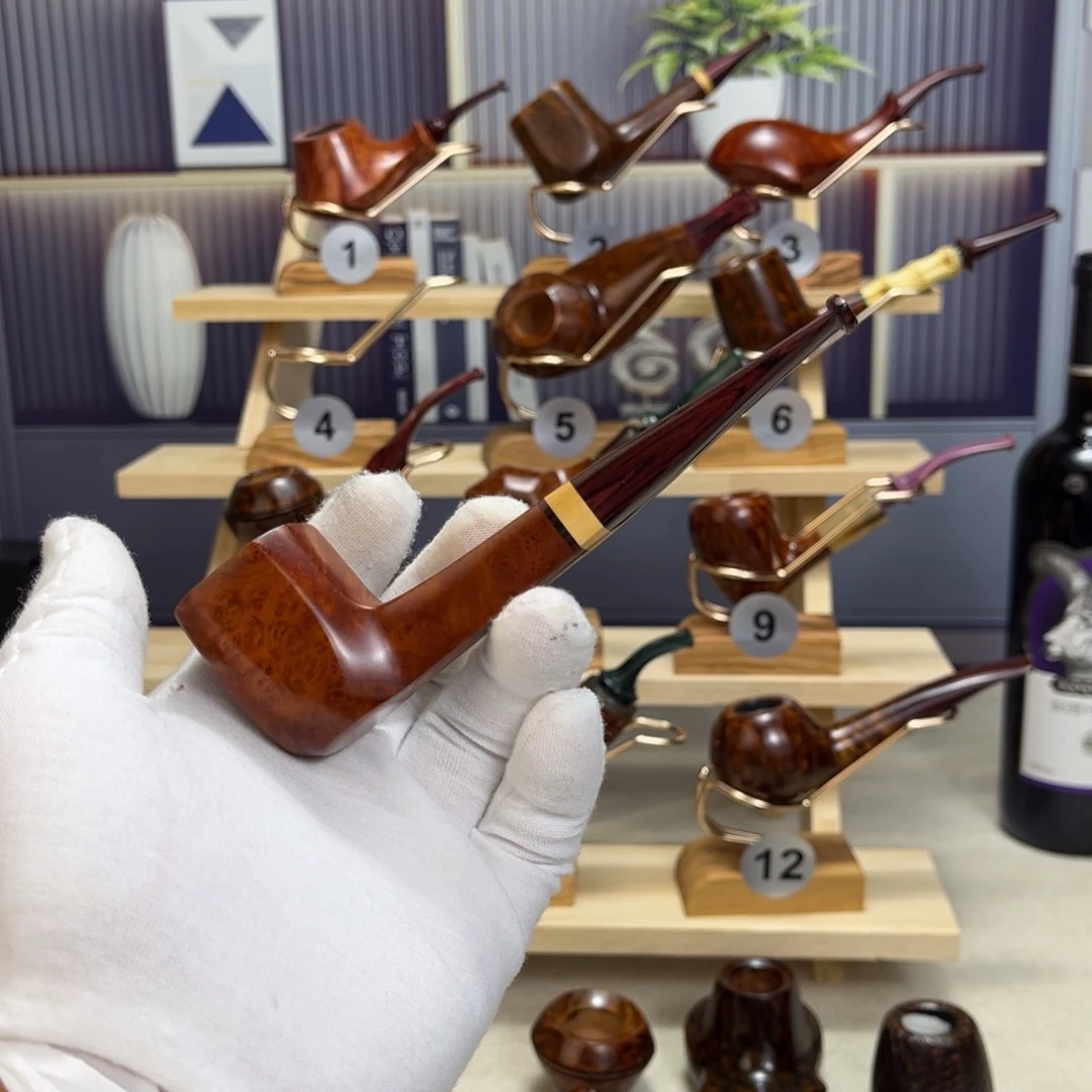 ****笑石楠木手工斗烟斗