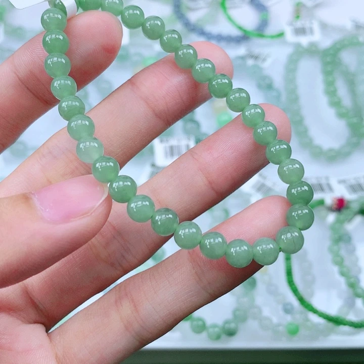 未镶嵌手链翡翠翡翠