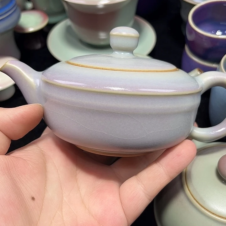 陶摆件钧窑茶器钧窑茶器