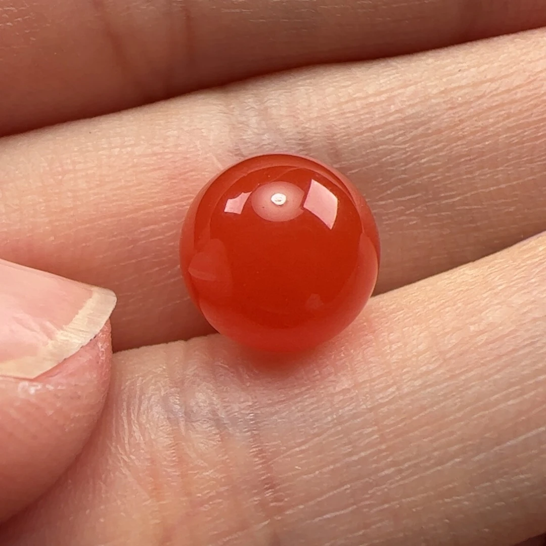 南红玛瑙圆珠8.5mm未镶嵌