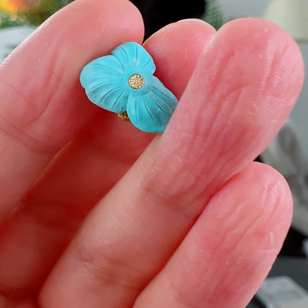 绿松石珠宝奇石未镶嵌