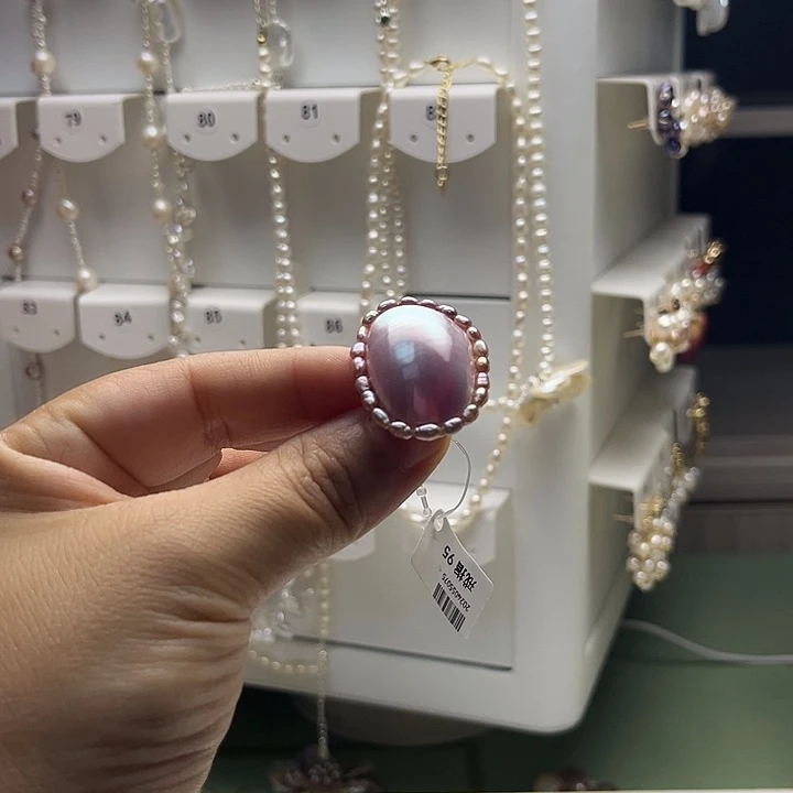 戒指未镶嵌淡水珍珠