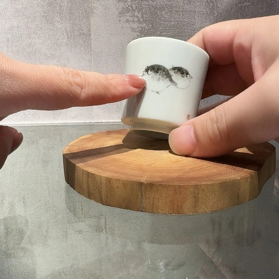 景德镇陶瓷手绘主人杯