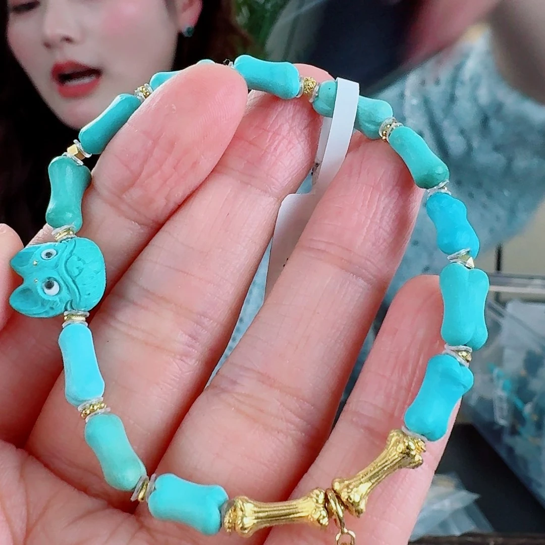 绿松石珠宝奇石未镶嵌