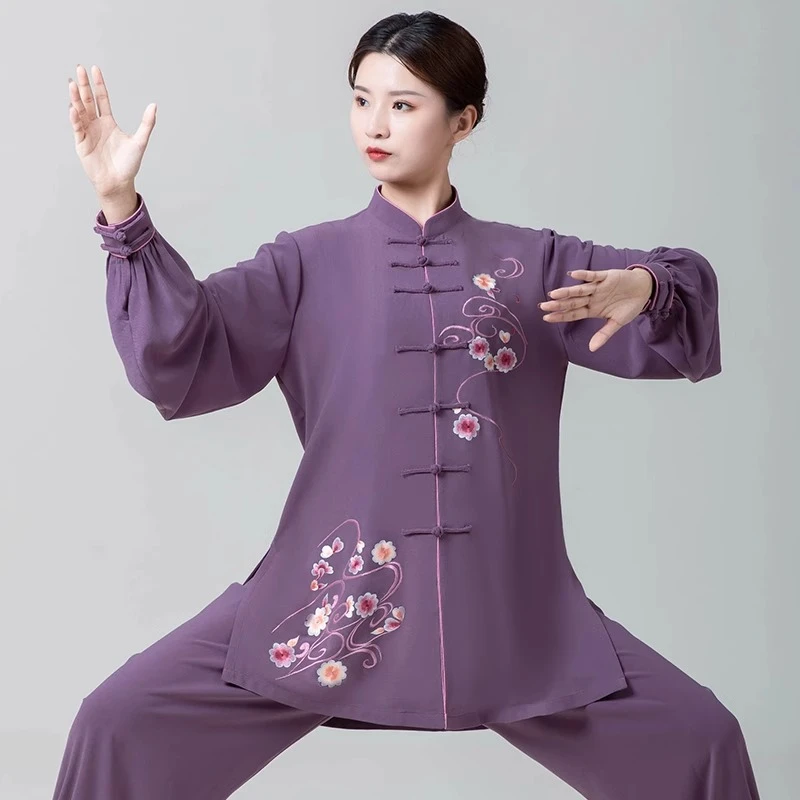 御尊2025年新款春秋夏太极服男女太极拳高端比赛服蕊璇练功服