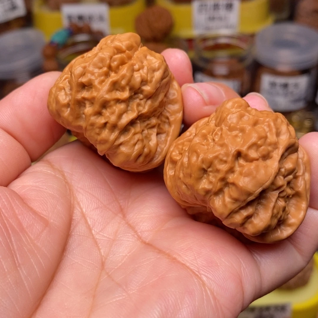 核桃把件蛤蟆头39尺寸