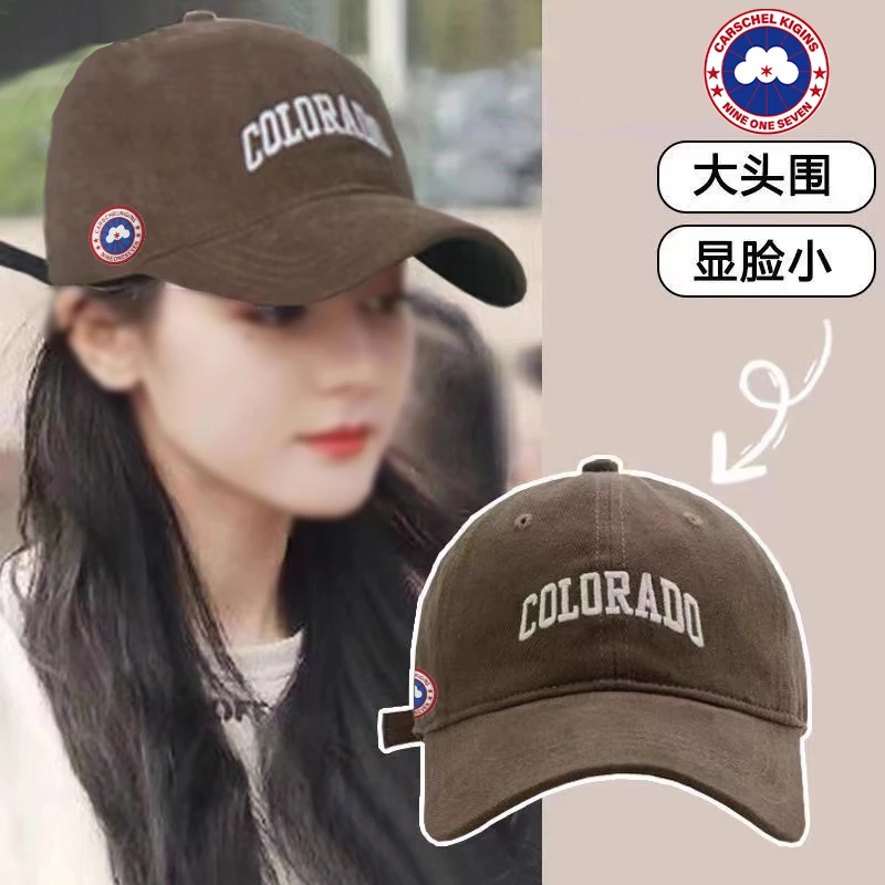 官方正品CARSCHELKIGINS加鹅休闲百搭棒球帽女防晒显脸小鸭舌帽男