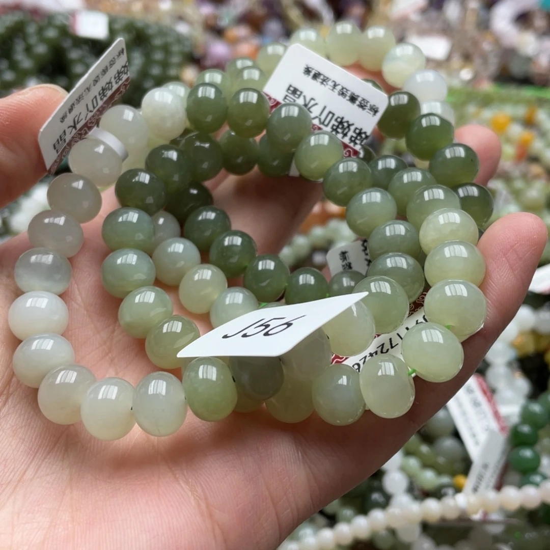 未镶嵌手链和田玉多样性