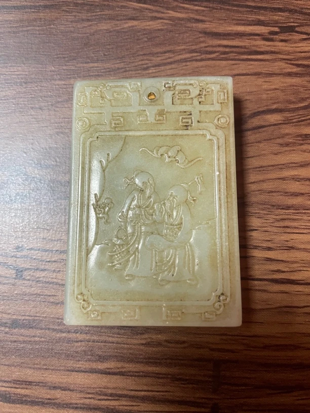 【闪购商品】精美和田玉孤品二老牌