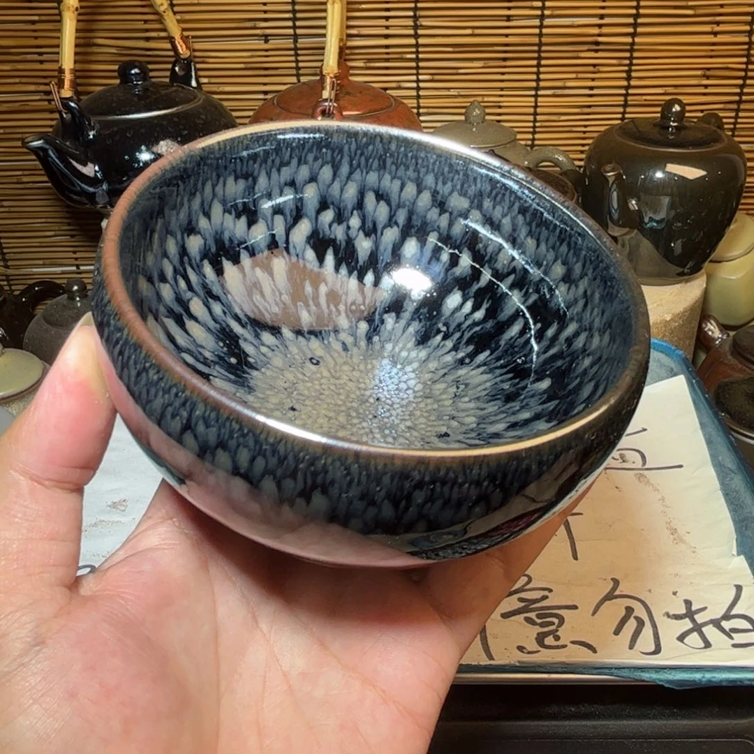 茶盏建窑建盏 微瑕作品