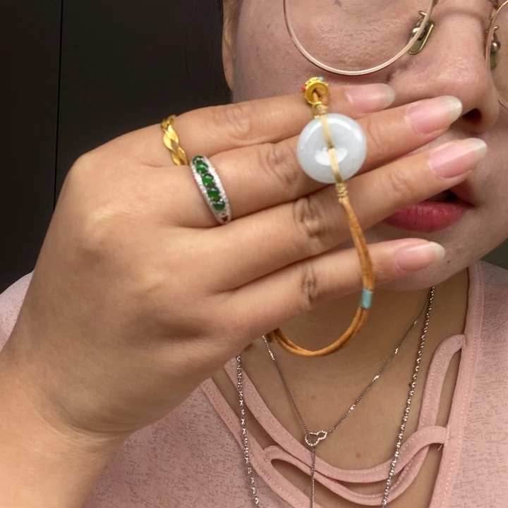 翡翠未镶嵌颈饰翡翠翡翠