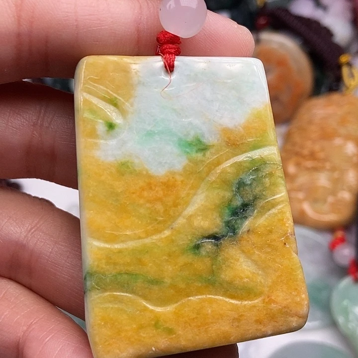 未镶嵌挂件翡翠翡翠