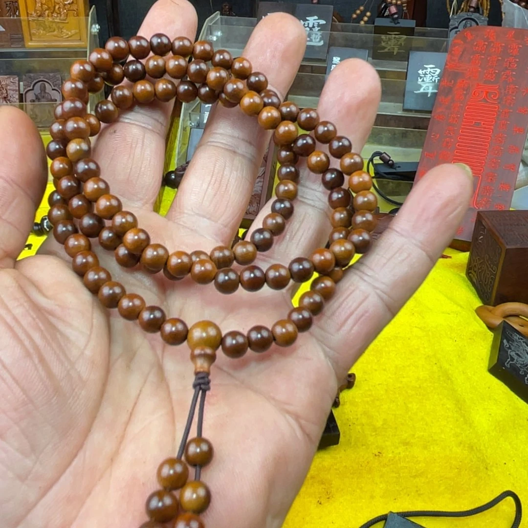 枣木雷击枣木雕刻珠子