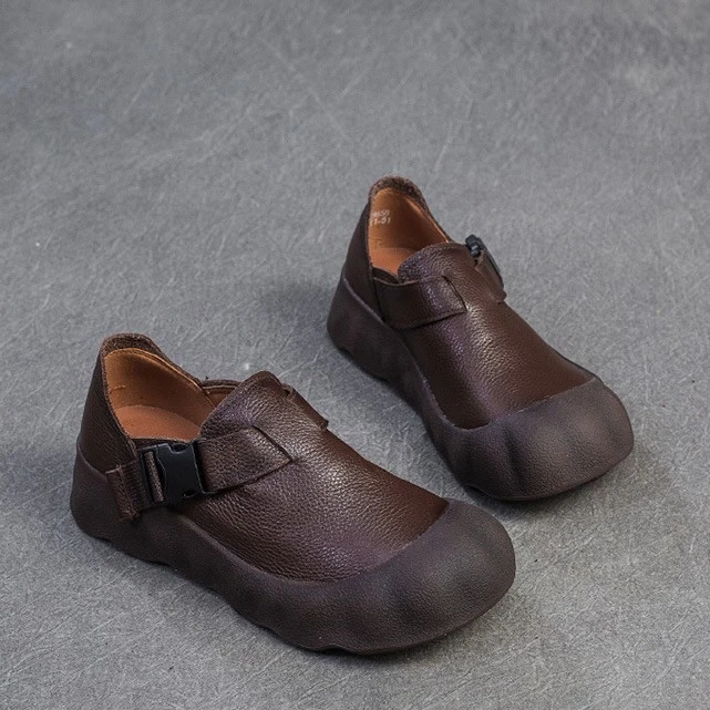 2025春夏新款头层牛皮单鞋