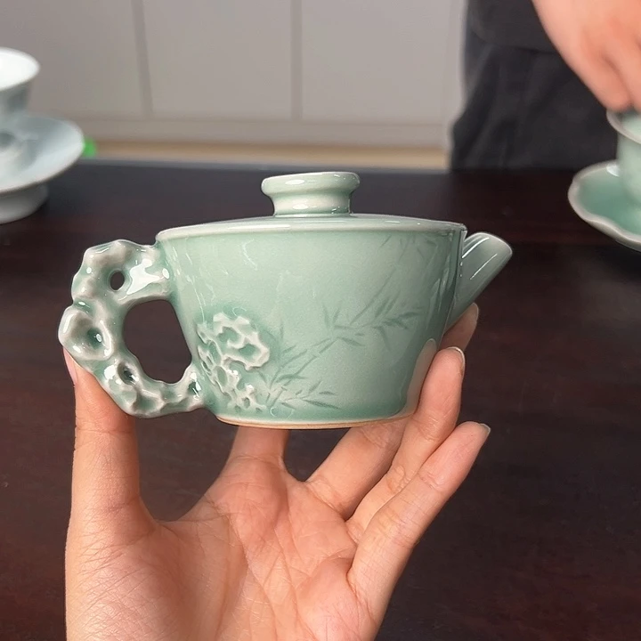 小米茶器龙泉云间青瓷