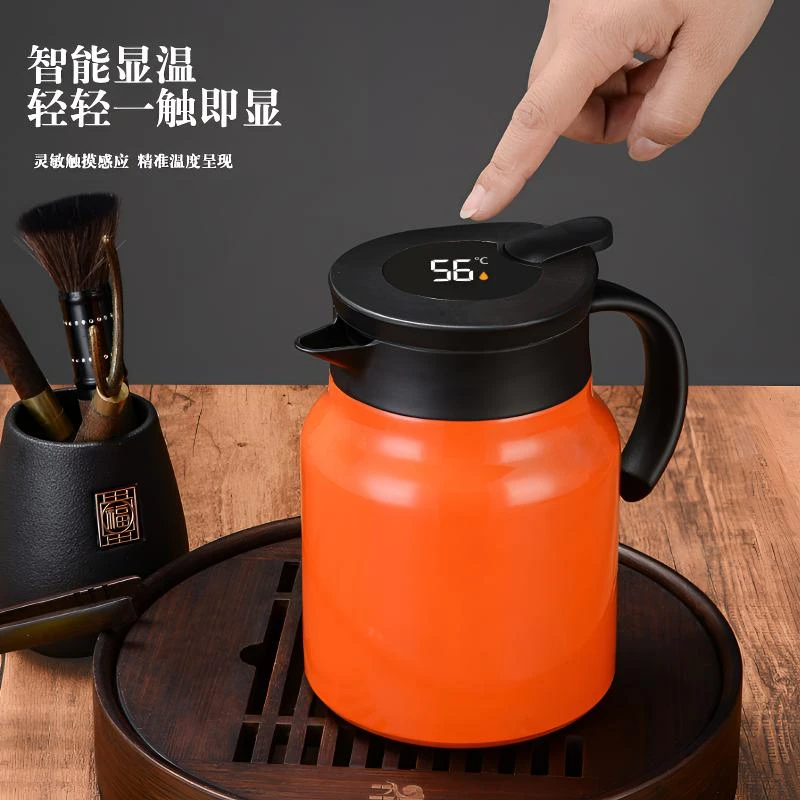 316不锈钢焖茶壶保温杯男女老白茶壶泡茶家用大容量办公咖啡壶
