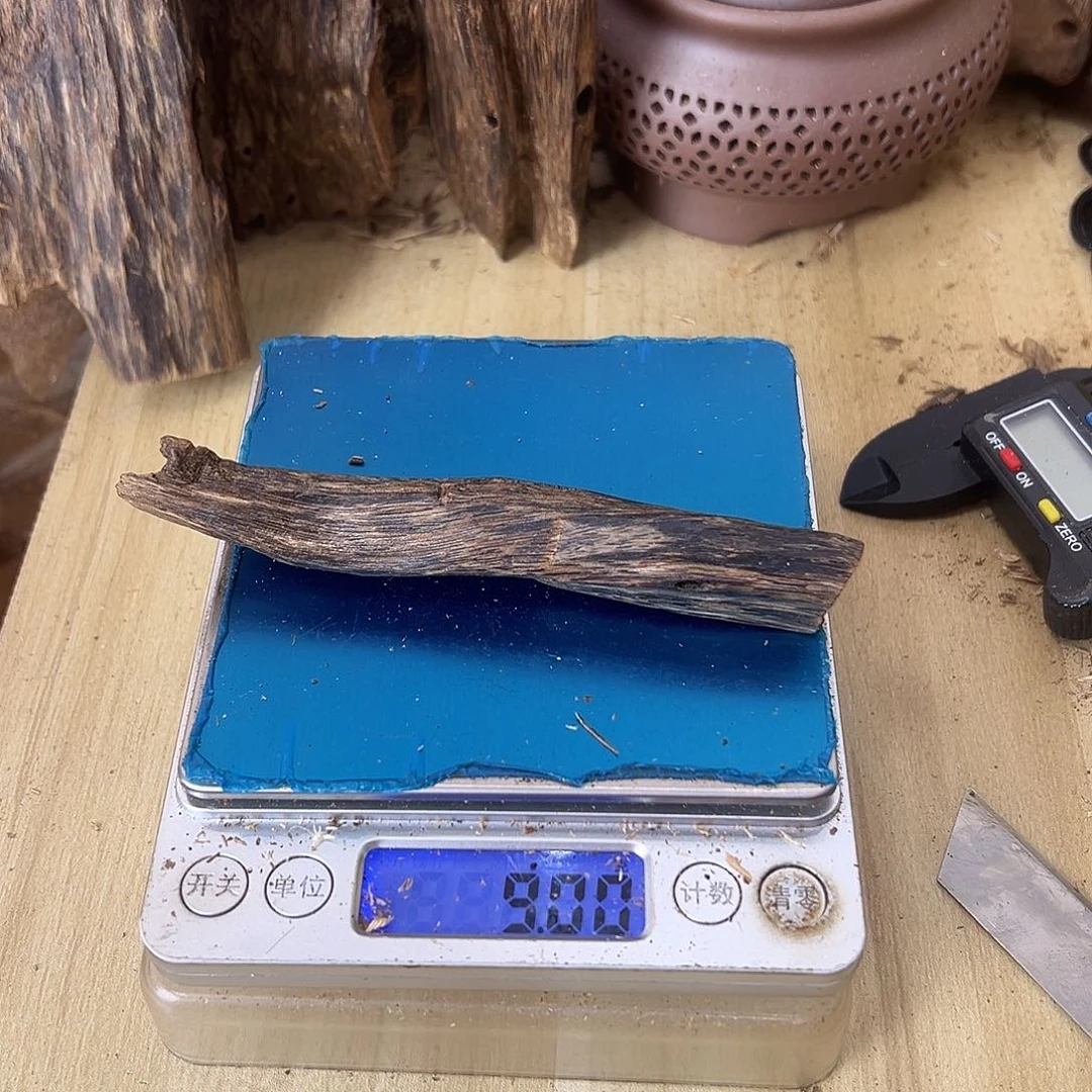 香料绿奇楠虫漏9克白棋