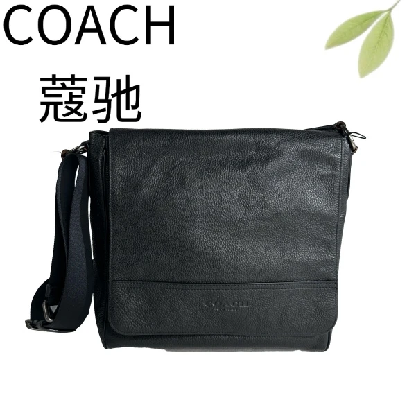 95新 COACH/蔻驰 95新 黑色斜挎包G25905052底长27X28