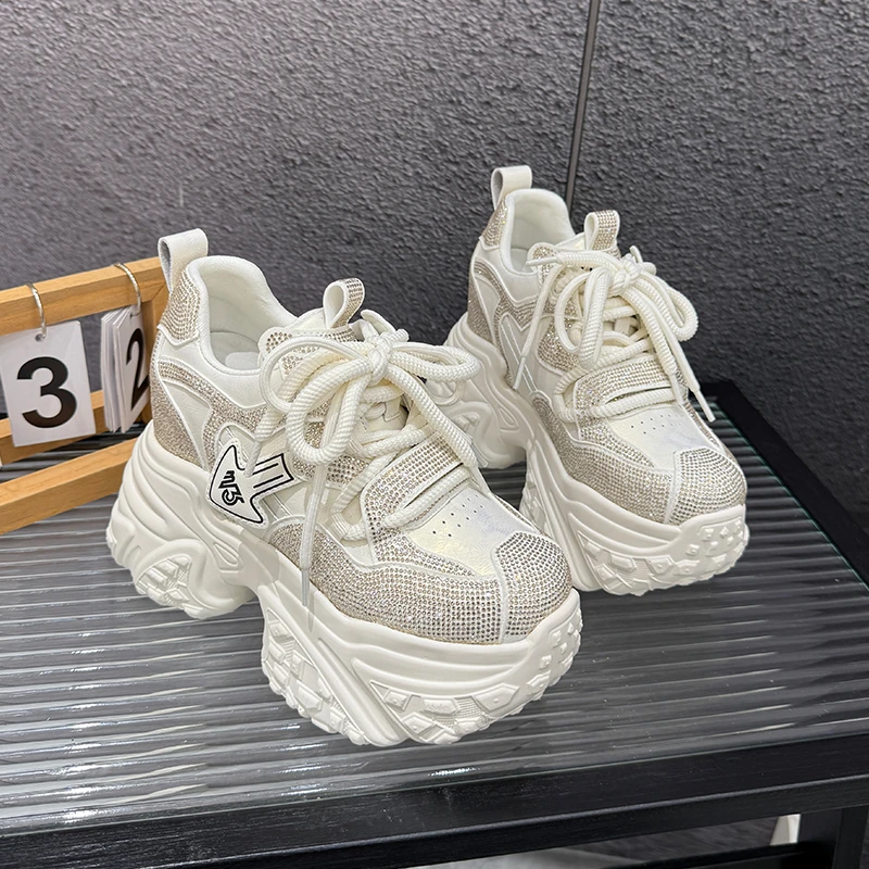 【上新】厚底欧洲站增高老爹鞋女运动休闲鞋597-115