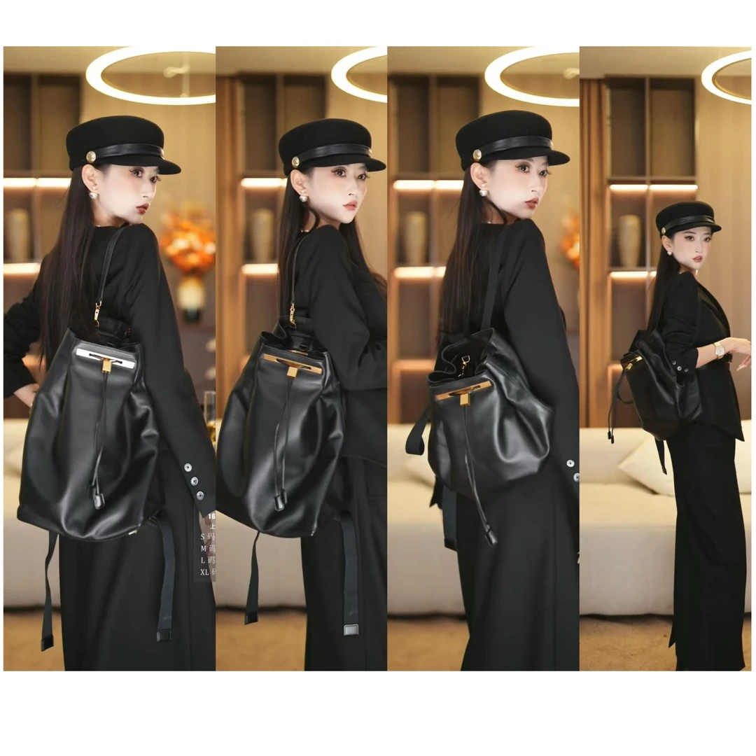 【嘉琪】嘉琪同款黑色包包-RL0186