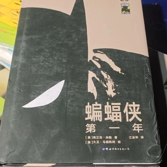 蝙蝠侠第1年精装务必塑封，微瑕介意勿拍