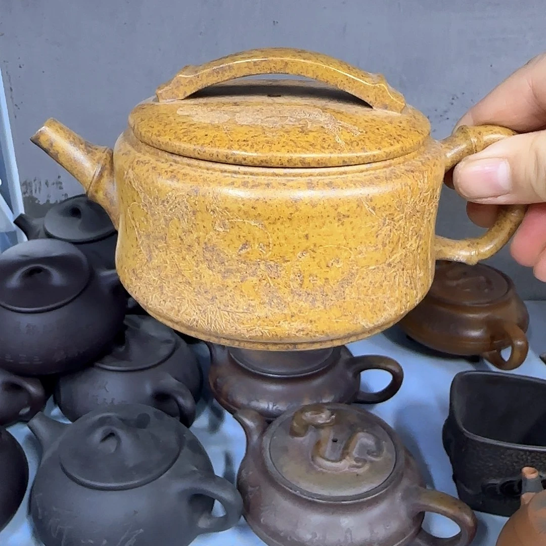 紫砂茶壶宜兴紫砂壶瑕疵处理