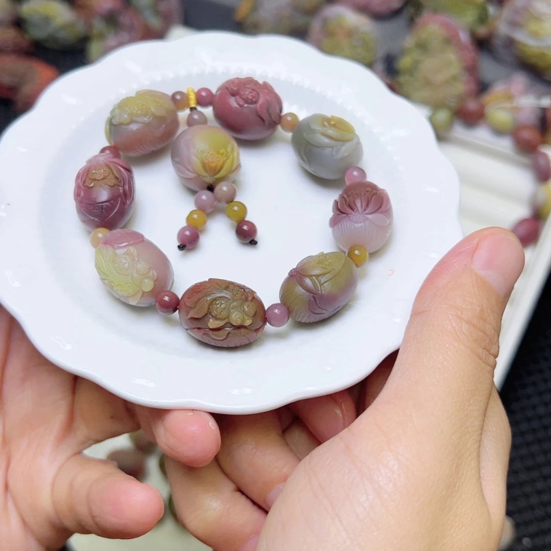 玛瑙/玉髓未镶嵌手串