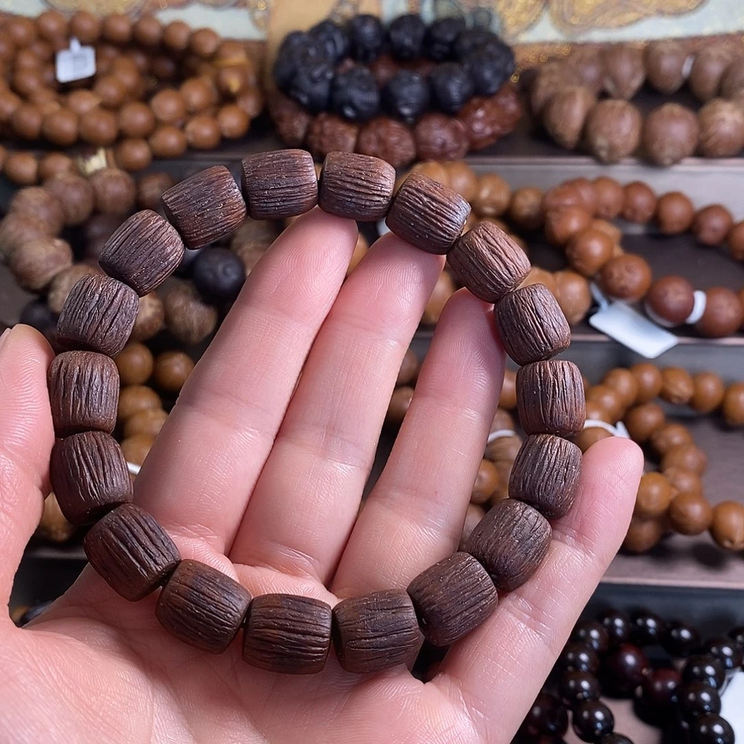 手串紫金鼠11原皮精品拉丝雕刻紫皮无相