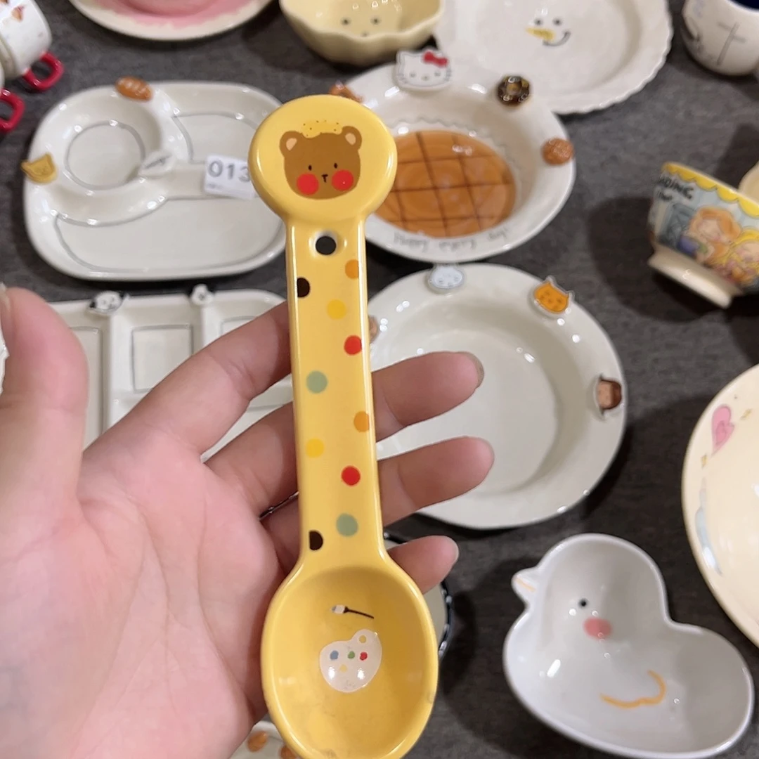 勺子陶瓷餐具系列陶瓷