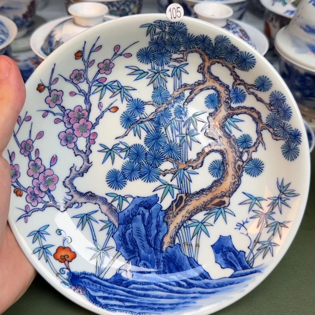 彦祖纯手工手绘茶具105