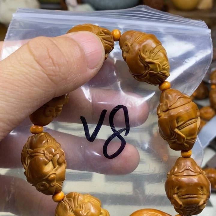 橄榄核手串/手链橄榄核雕工艺手串