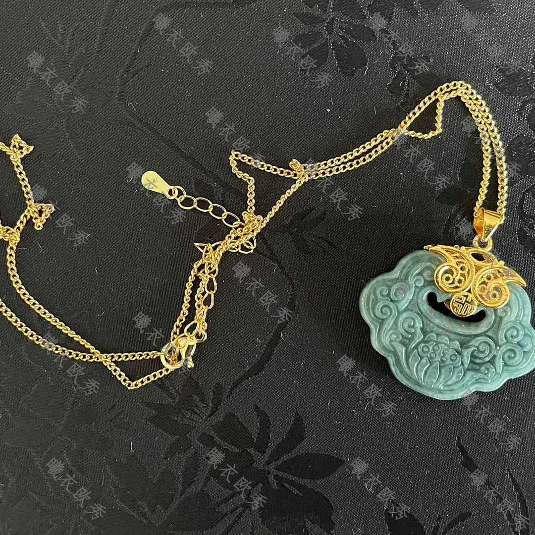 非金属布艺项链  辰曦同款【如意】新中式贵气百搭项链