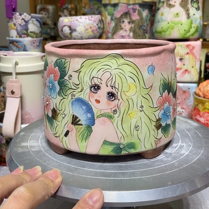 景德镇艺术手绘作品