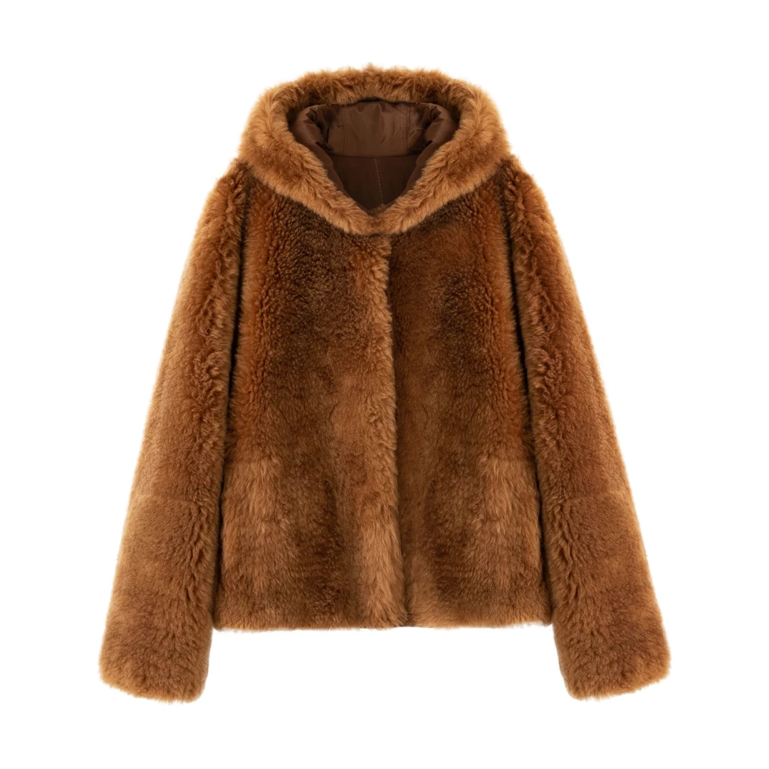 5NWP002(预售) （换图）【贵姐NICOLE】设计师高端定制双面穿皮草外套