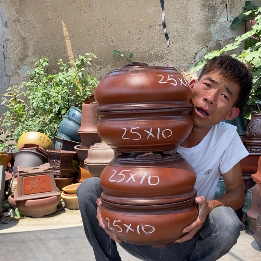 紫砂花盆紫砂壶的时候我就