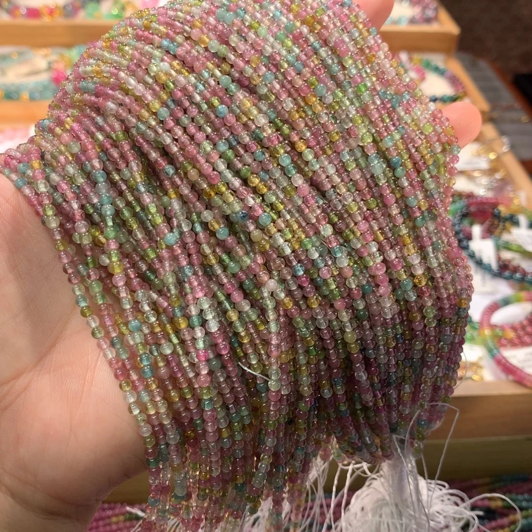 半成品未镶嵌碧玺多样性发其一